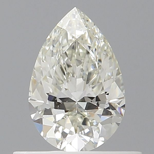 0.51 carat J-VVS1 Natūralus Pear Deimantas (1)