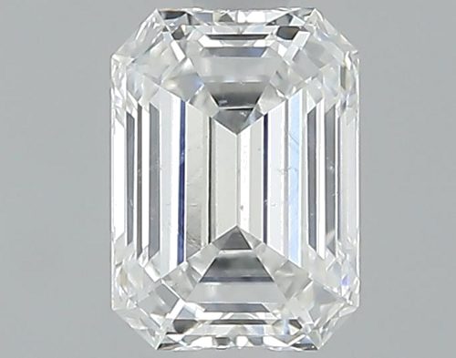 0.41 carat F-SI1 Natūralus Emerald Deimantas (1)