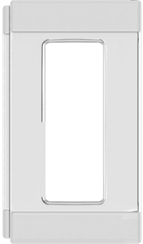 Pakabukas „Solitaire Slide“ 585 Baltojo Aukso Emerald 9mm x 7mm (3)