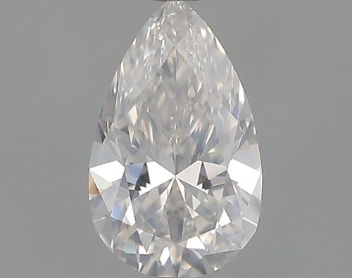 0.37 carat F-SI1 Natūralus Pear Deimantas (1)