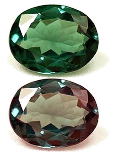 0.48 carat GREEN Oval Alexandrite (1)