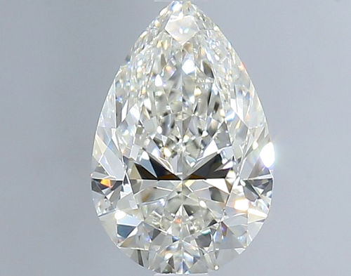 1.0 carat I-VS2 Natūralus Pear Deimantas (1)