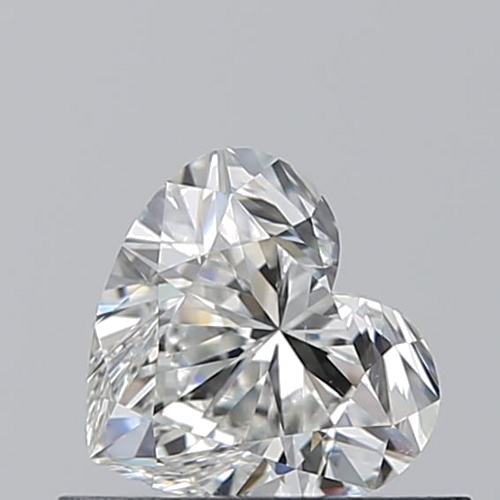 0.51 carat G-VS2 Natūralus Heart Deimantas (1)