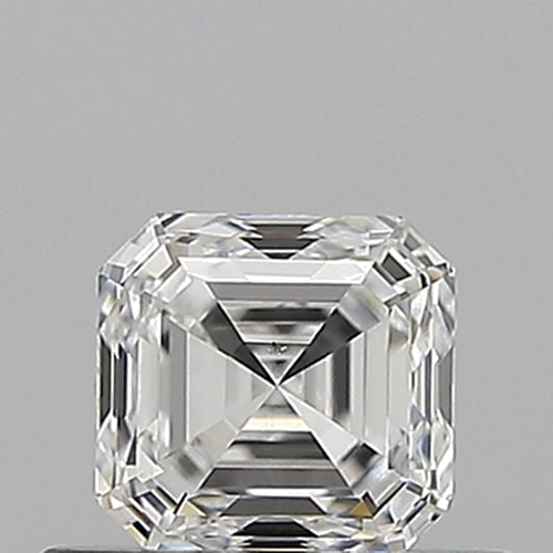0.5 carat E-VS2 Natūralus Asscher Deimantas (1)