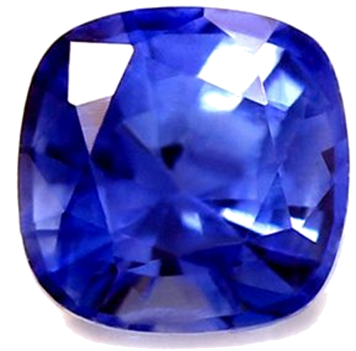 0.63 carat BLUE Cushion Safyras (1)