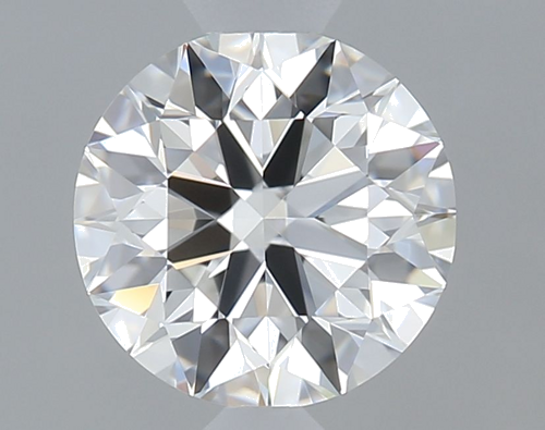 0.62 carat F-VVS1 Excellent cut Natūralus Round Deimantas (1)