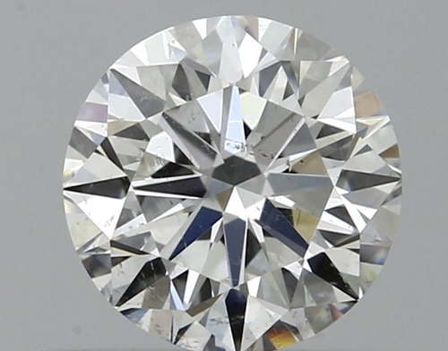 0.5 carat F-SI2 Very Good cut Natūralus Round Deimantas (1)