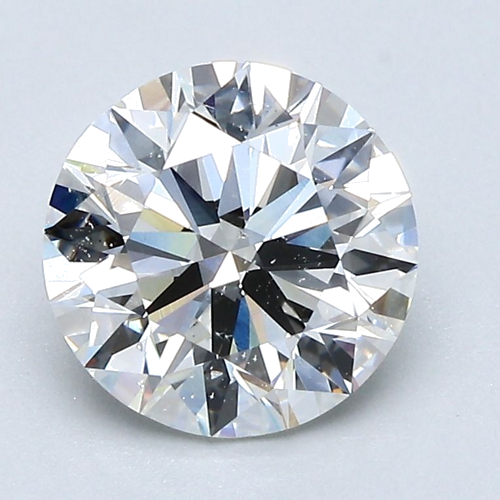 2.0 carat H-SI1 Excellent cut Natūralus Round Deimantas (1)