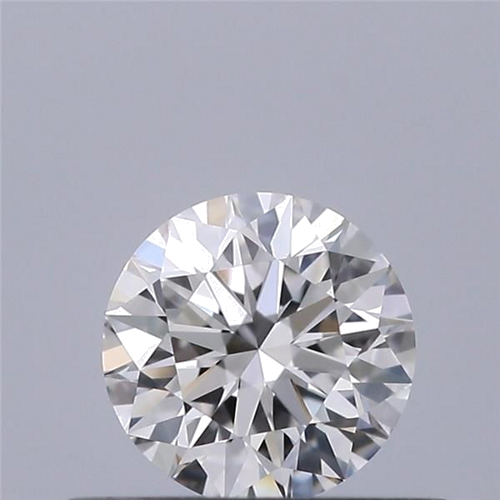 0.41 carat F-VVS2 Excellent cut Natūralus Round Deimantas (1)
