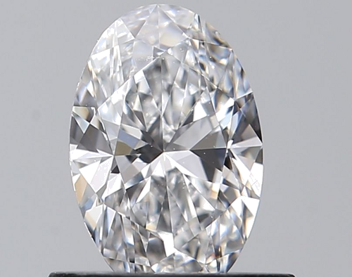 0.62 carat D-VVS2 Natūralus Oval Deimantas (1)