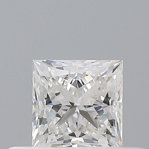 0.4 carat F-VVS1 Natūralus Princess Deimantas (1)