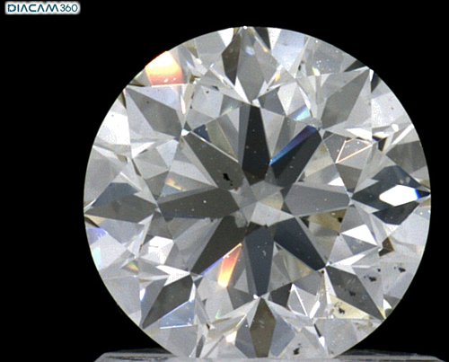 0.9 carat J-VS2 Excellent cut Natūralus Round Deimantas (1)