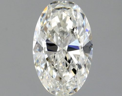 1.0 carat H-SI1 Natūralus Oval Deimantas (1)