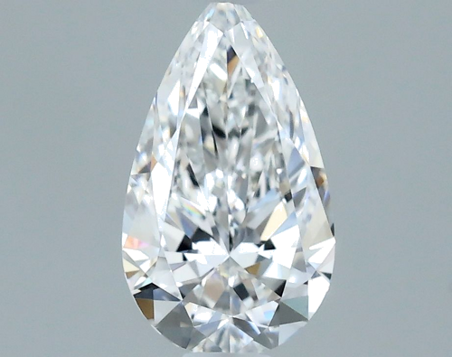 0.41 carat E-VVS1 Natūralus Pear Deimantas (1)
