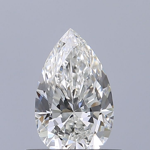0.51 carat G-VS2 Natūralus Pear Deimantas (1)