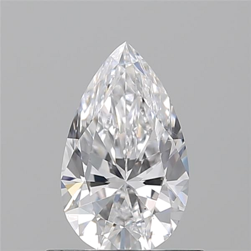 0.7 carat D-SI1 Natūralus Pear Deimantas (1)