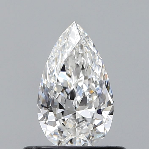 0.5 carat E-SI1 Natūralus Pear Deimantas (1)