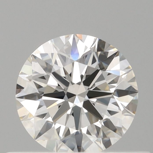 0.46 carat I-VS1 Excellent cut Natūralus Round Deimantas (1)