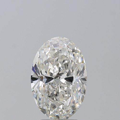 3.51 carat H-SI2 Natūralus Oval Deimantas (1)