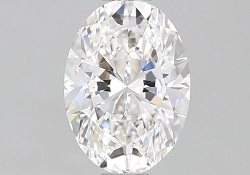0.78 carat F-SI1 Natūralus Oval Deimantas (1)