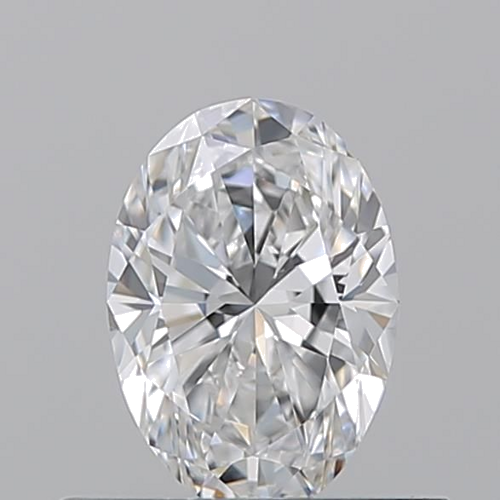 0.52 carat D-VVS1 Natūralus Oval Deimantas (1)