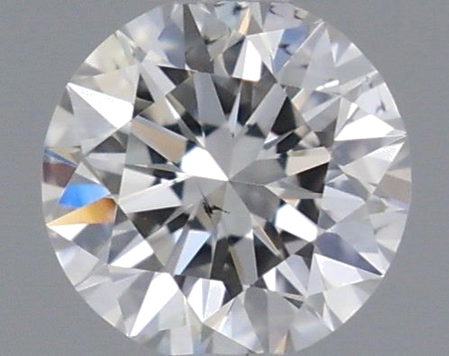 0.19 carat F-SI1 Excellent cut Natūralus Round Deimantas (1)
