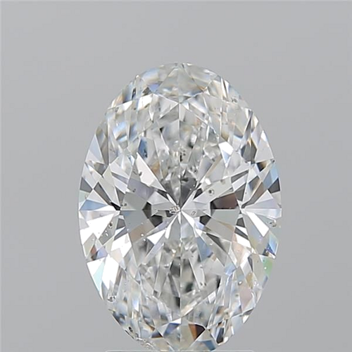 3.02 carat F-SI2 Natūralus Oval Deimantas (1)
