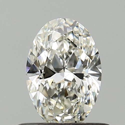 0.5 carat I-VVS1 Natūralus Oval Deimantas (1)