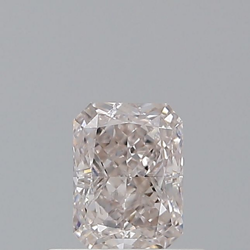 0.5 carat Fancy Light Pink-SI2 Natūralus Radiant Deimantas (1)