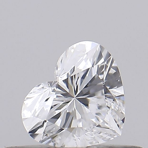 0.26 carat D-VVS1 Natūralus Heart Deimantas (1)
