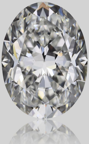 1.7 carat F-VVS1 Natūralus Oval Deimantas (1)
