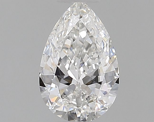 0.27 carat E-VVS1 Natūralus Pear Deimantas (1)