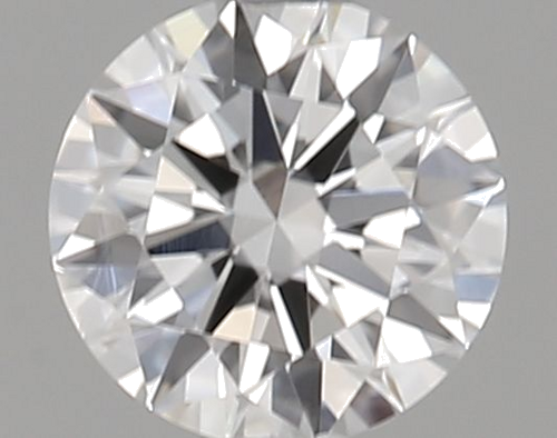 0.22 carat F-VVS1 Excellent cut Natūralus Round Deimantas (1)