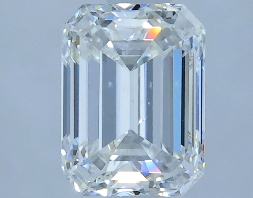0.9 carat H-SI1 Natūralus Emerald Deimantas (1)