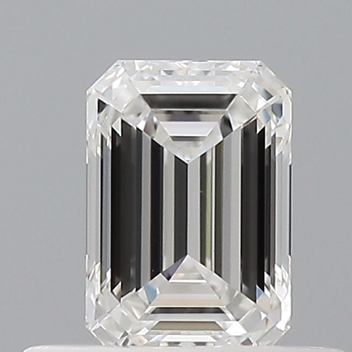 0.51 carat F-VVS2 Natūralus Emerald Deimantas (1)