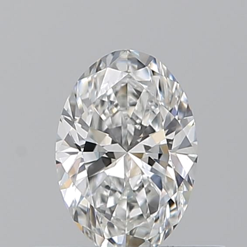 0.43 carat F-VVS2 Natūralus Oval Deimantas (1)