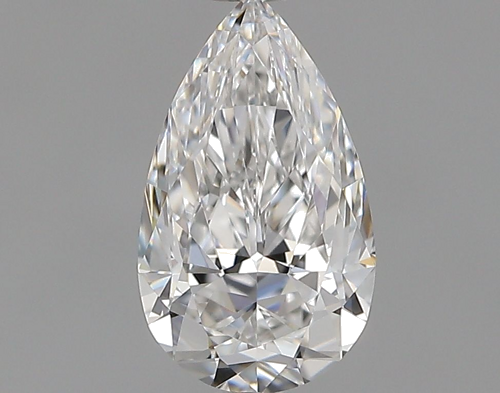 0.6 carat E-VVS1 Natūralus Pear Deimantas (1)