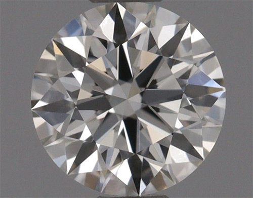 0.37 carat H-VVS2 Excellent cut Natūralus Round Deimantas (1)