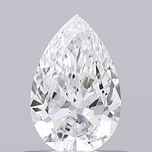 0.5 carat E-SI1 Natūralus Pear Deimantas (1)