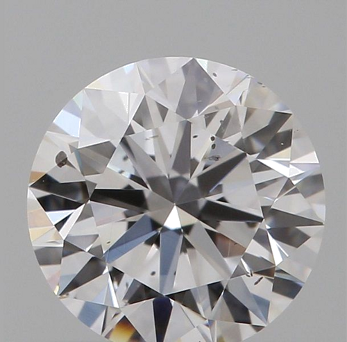 0.51 carat D-SI1 Excellent cut Natūralus Round Deimantas (1)
