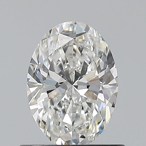 0.7 carat F-VVS2 Natūralus Oval Deimantas (1)