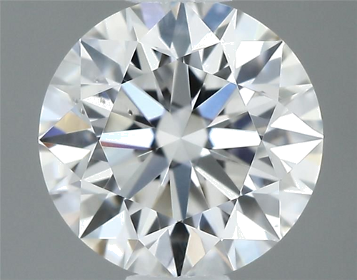0.4 carat F-SI1 Excellent cut Natūralus Round Deimantas (1)