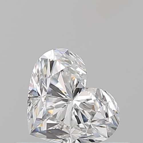0.5 carat F-VS2 Natūralus Heart Deimantas (1)