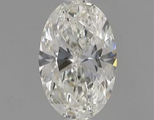 0.4 carat H-VVS2 Natūralus Oval Deimantas (1)