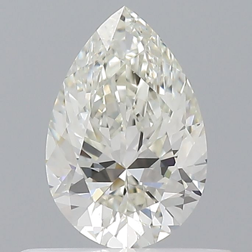 0.51 carat I-VVS1 Natūralus Pear Deimantas (1)