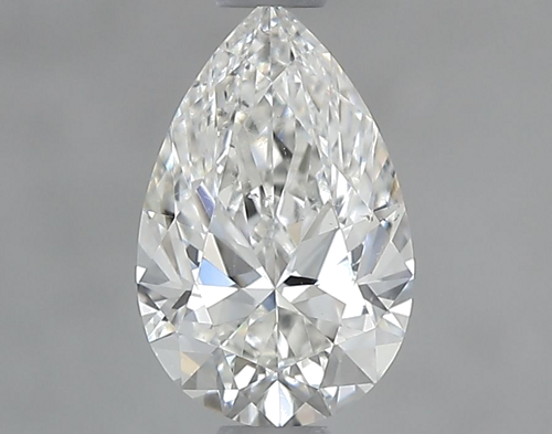 0.71 carat H-SI2 Natūralus Pear Deimantas (1)