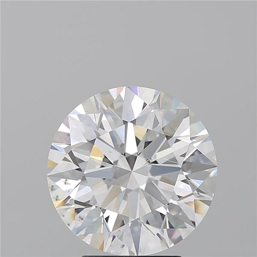 4.01 carat F-SI1 Excellent cut Natūralus Round Deimantas (1)