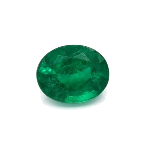 4.27 carat GREEN BRILLIANTSTEP cut Oval Smaragdas (1)