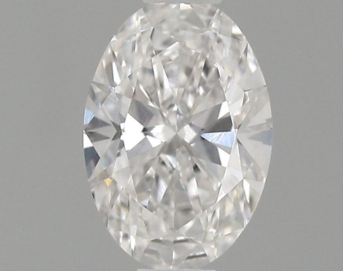 0.45 carat F-VVS2 Natūralus Oval Deimantas (1)