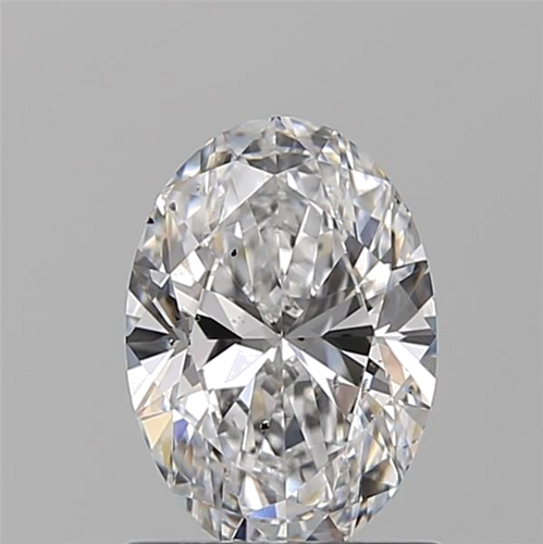 1.02 carat D-SI1 Natūralus Oval Deimantas (1)